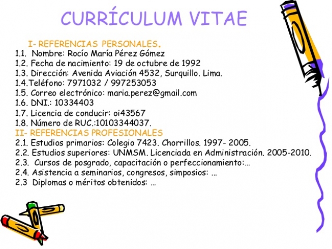 CÓMO ELABORAR UN BO CURRÍCULO