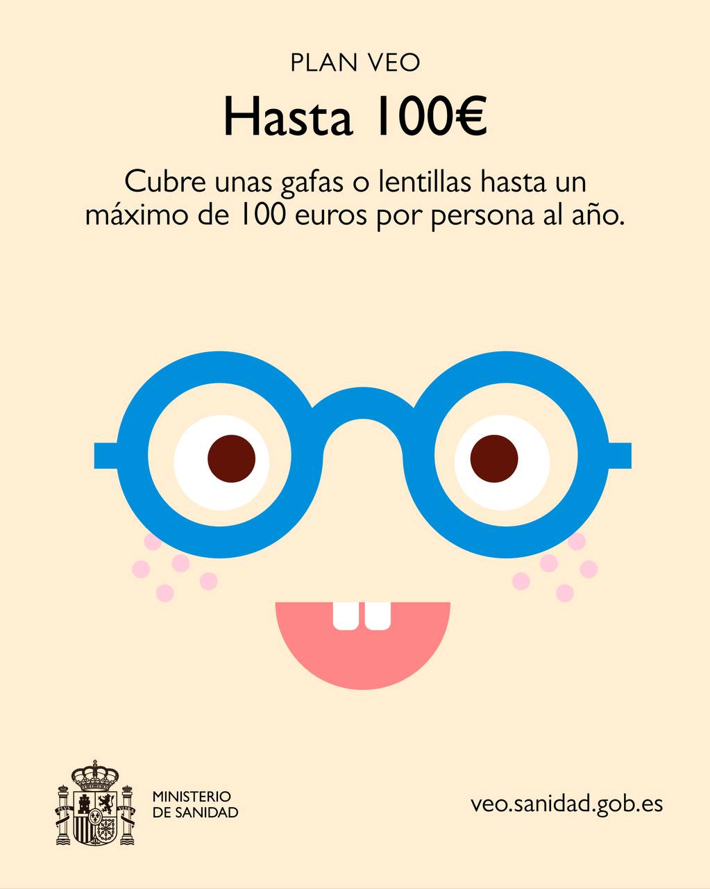 O GOBERNO DE ESPAÑA PON EN MARCHA O «PLAN VEO»: GAFAS E LENTES DE CONTACTO SUBVENCIONADAS POLA SANIDADE PÚBLICA (2)