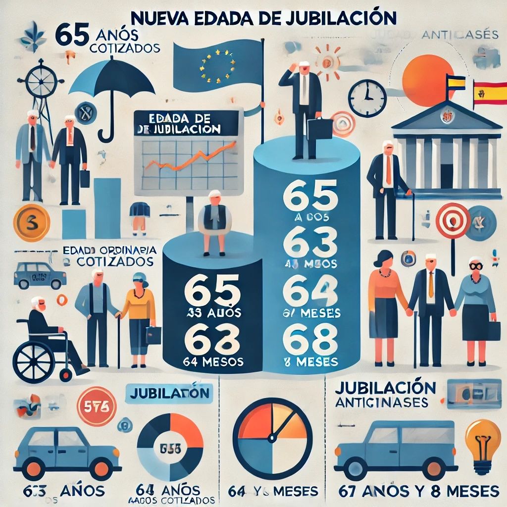 XUBILACIÓN 2025. NOVOS REQUISITOS